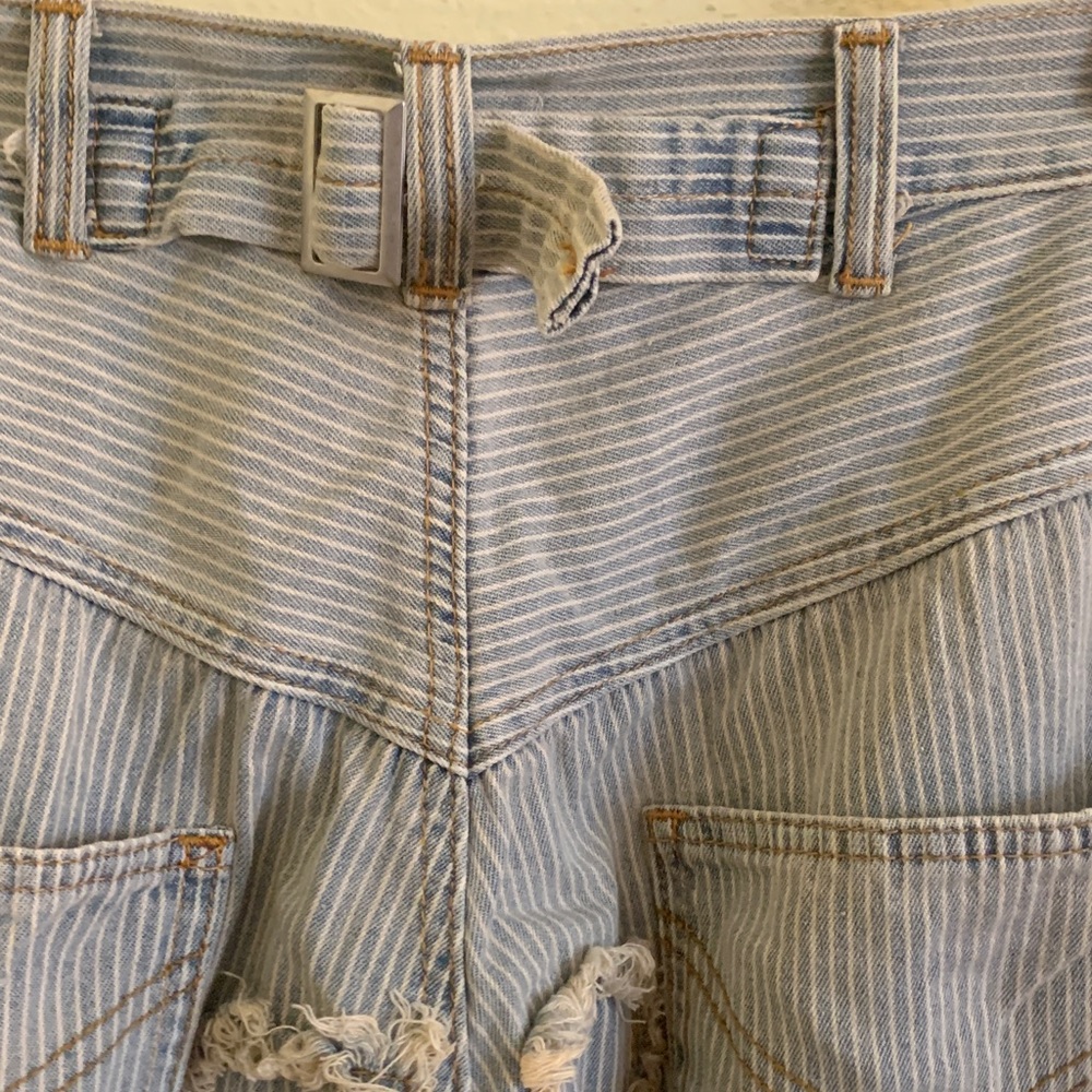 Nwot Pol Gray Patchwork Jeans - image 3